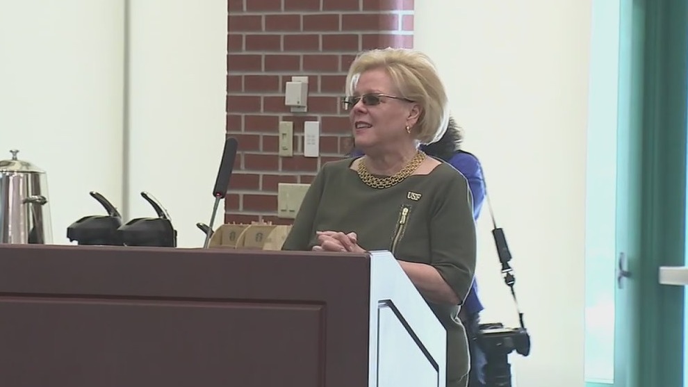 Rhea Law introduced as new USF president